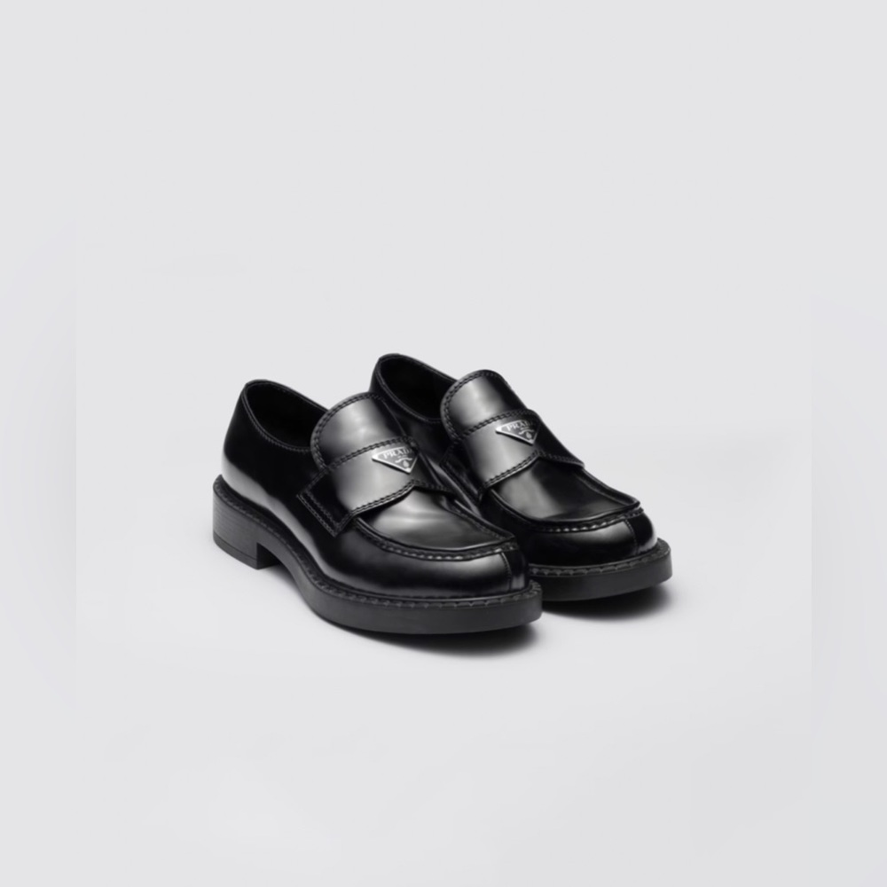 Prada Leather Loafers